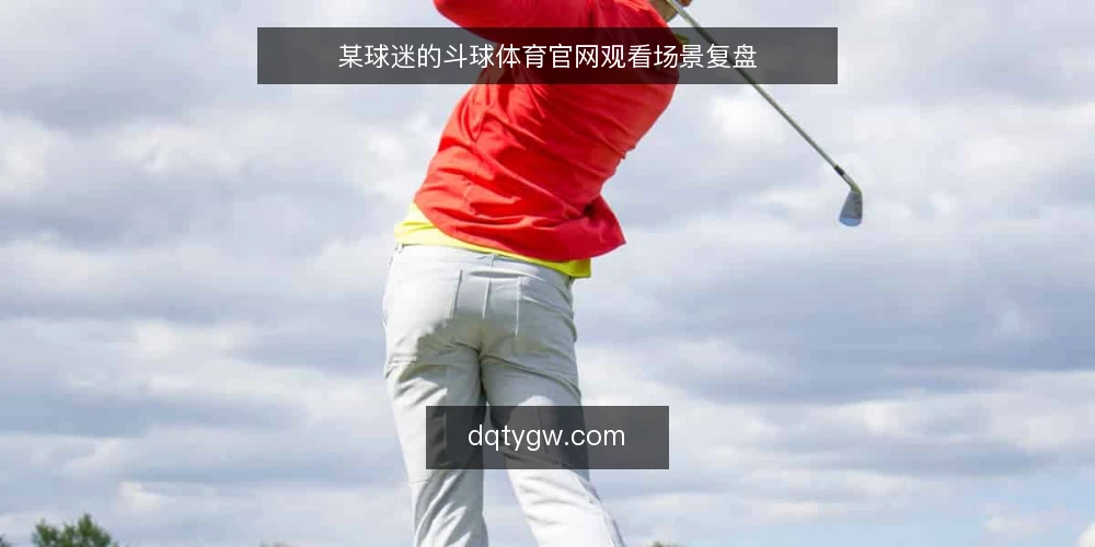 某球迷的斗球体育官网观看场景复盘 — 场景设定与初始约束 配图