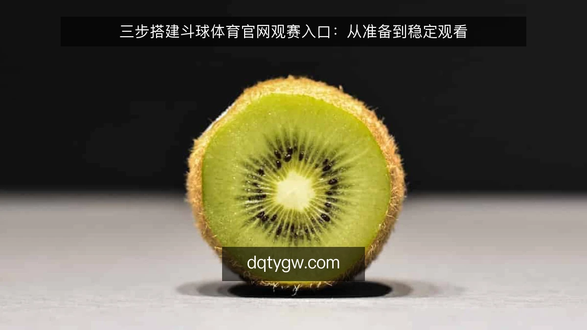 三步搭建斗球体育官网观赛入口：从准备到稳定观看