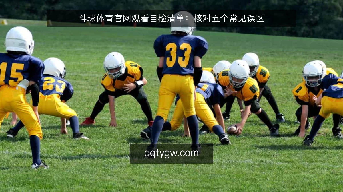 斗球体育官网观看自检清单：核对五个常见误区
