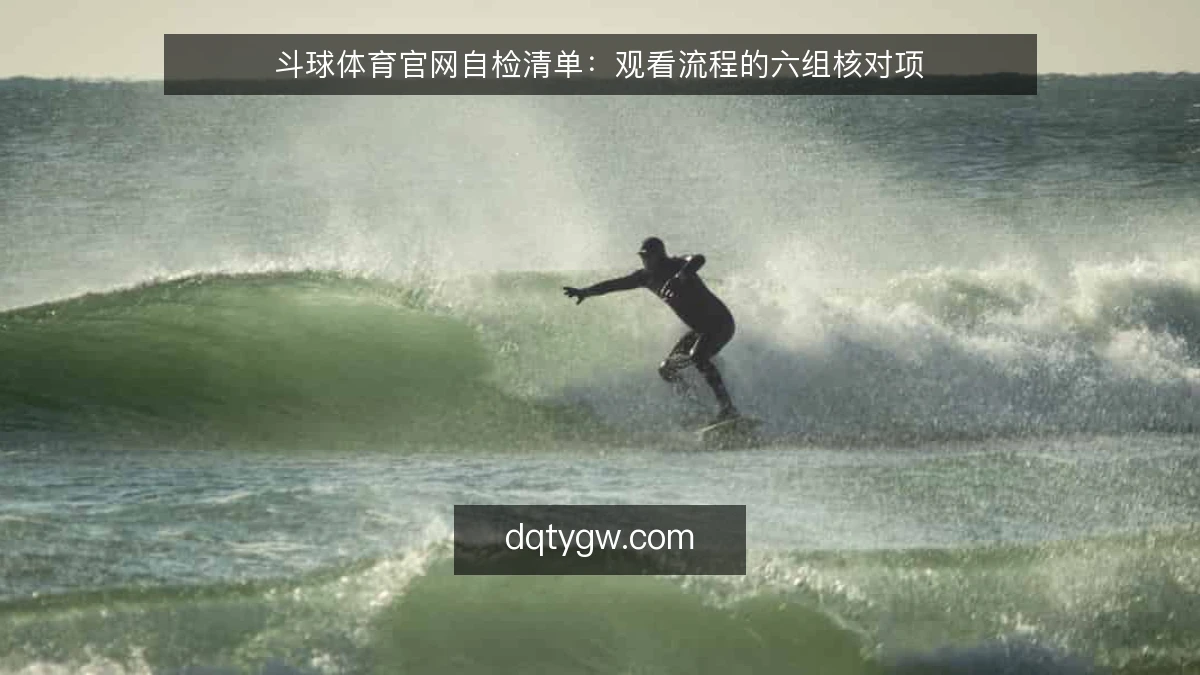 斗球体育官网自检清单：观看流程的六组核对项